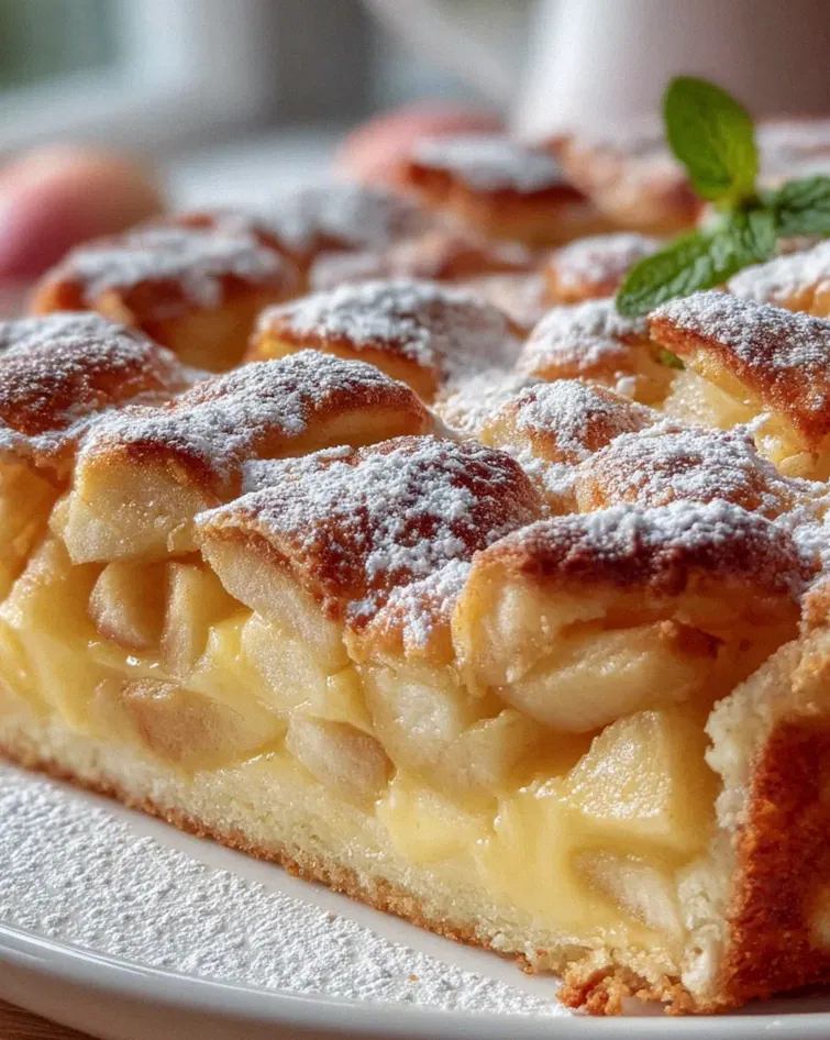 Apfelkuchen mit Vanillepudding: Einfach unwiderstehlich! – Schritt 2