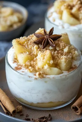 Bratapfel-Crumble auf Zimtcreme