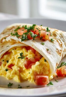 Creamy Breakfast Wrap with Egg and Cheese Magic