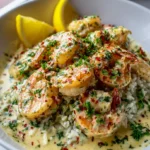 Cremige Garnelen Bowl – Ein Genuss für Meeresfrüchte-Liebhaber!