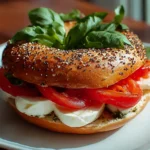 Cremiger Bagel Tomate Mozzarella: Dein schnelles Lieblingsrezept!