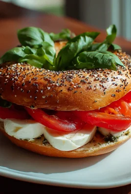 Cremiger Bagel Tomate Mozzarella: Dein schnelles Lieblingsrezept!