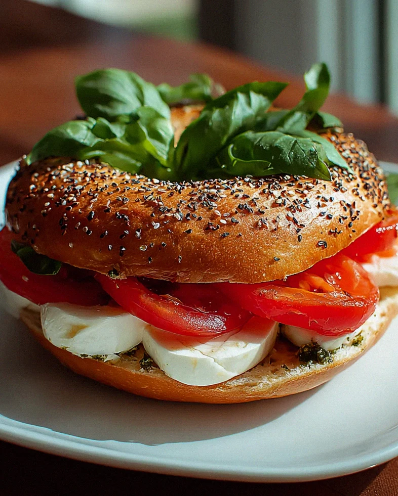 Cremiger Bagel Tomate Mozzarella: Dein schnelles Lieblingsrezept! – Schritt 1