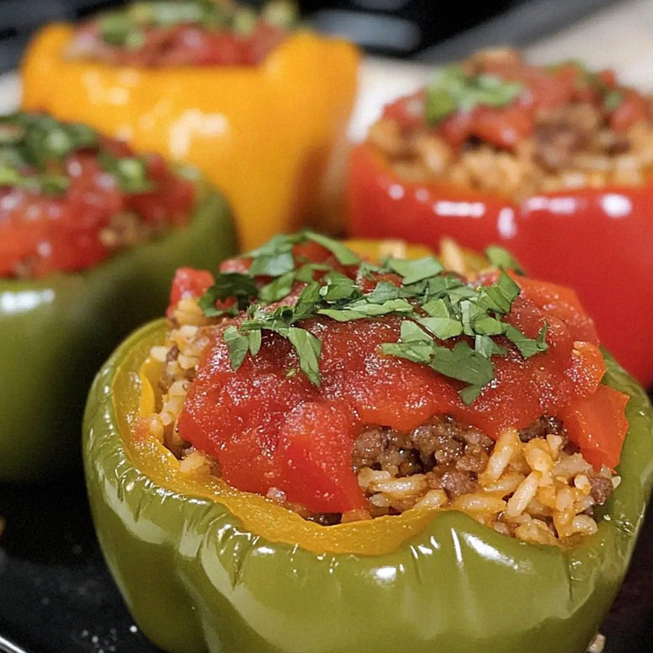 Crock-Pot gefüllte Paprika für gemütliche Abendessen – Schritt 2