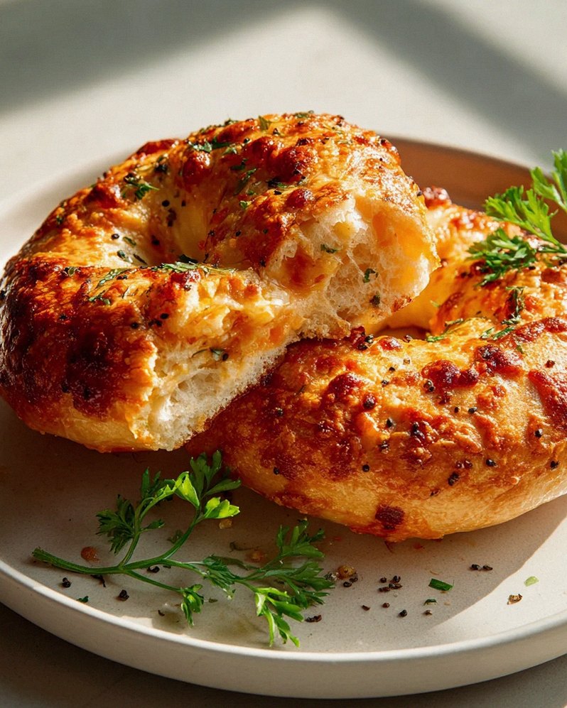 Crunchy Cheesy Parmesan Protein Bagels – Dein Power-Frühstück! – Schritt 2