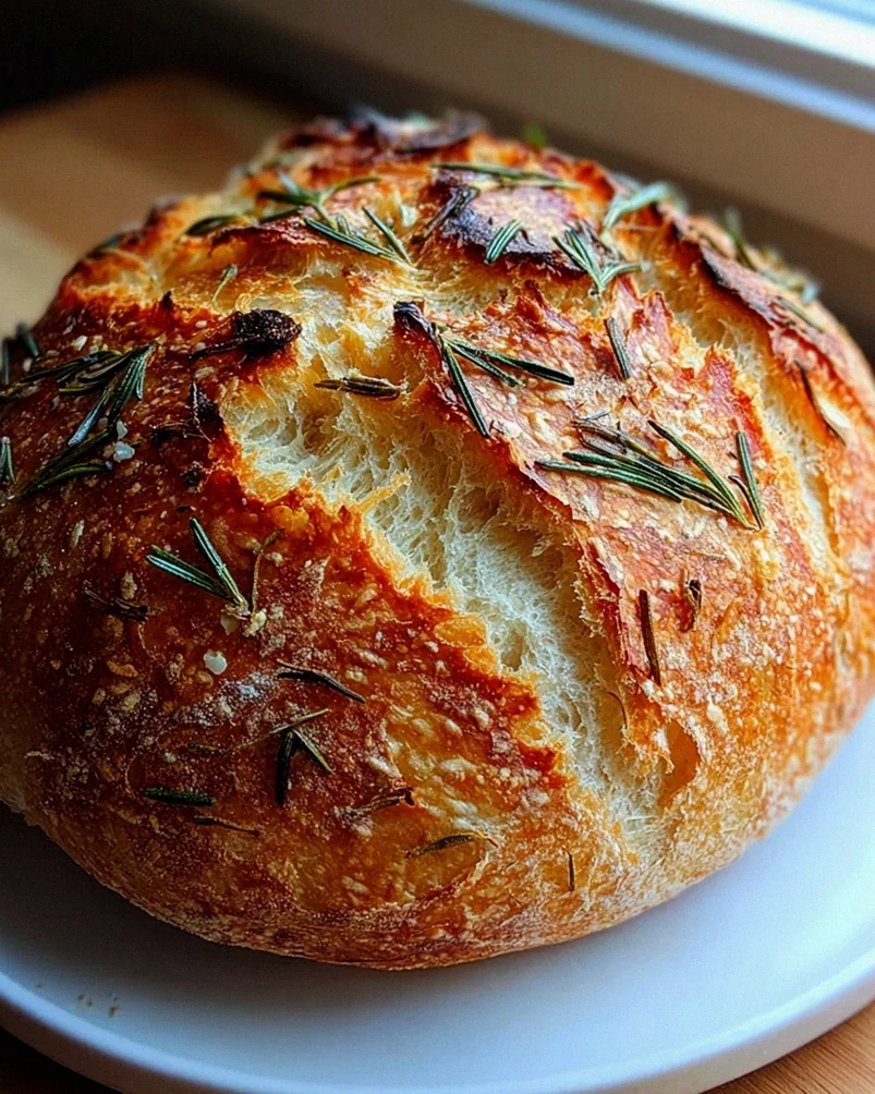 Duftendes Rosmarin-Knoblauch Artisan Brot einfach selber backen – Schritt 1