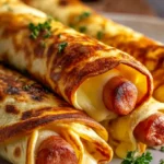 Gebackene Hot Dogs im Tortilla: Schnell, einfach & unwiderstehlich!