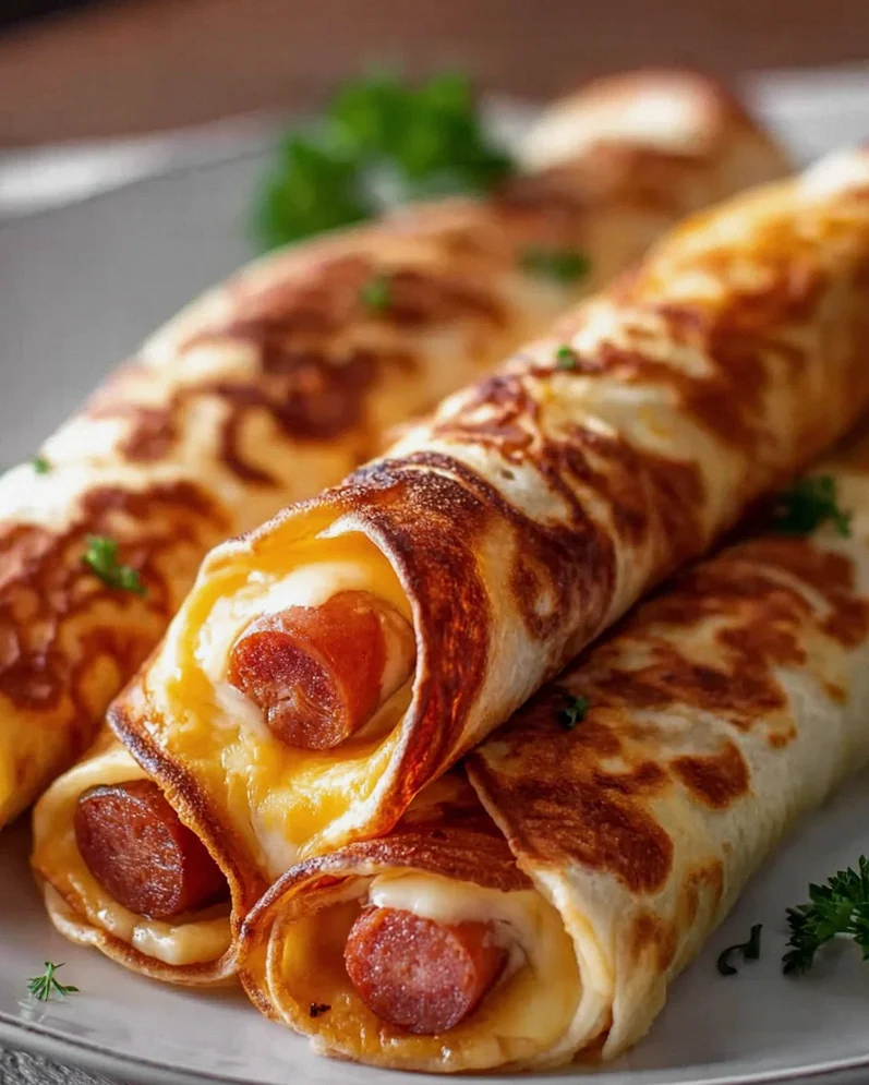 Gebackene Hot Dogs im Tortilla: Schnell, einfach & unwiderstehlich! – Schritt 2