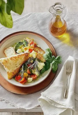 Gebackener Feta mit Salat