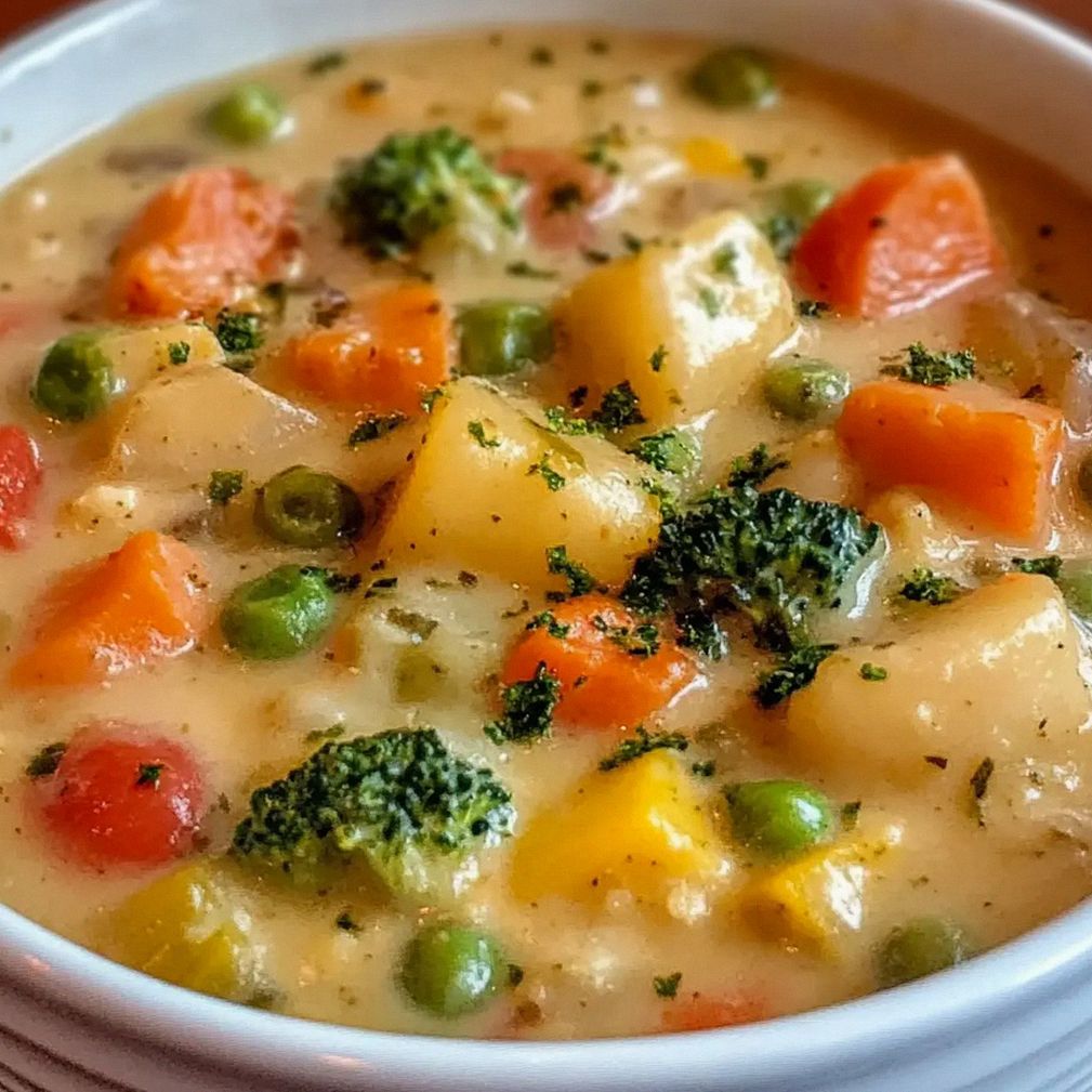 Gemüse-Topf-Pie-Suppe für herzhaften Genuss – Schritt 1