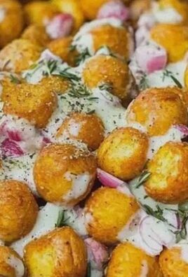 Gnocchi Salat knusprig mit frischem Gemüse zubereiten