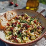 Griechischer Pastasalat vegan