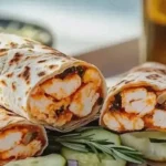 Honig-Senf-Hähnchen-Wrap für eine schnelle Mahlzeit