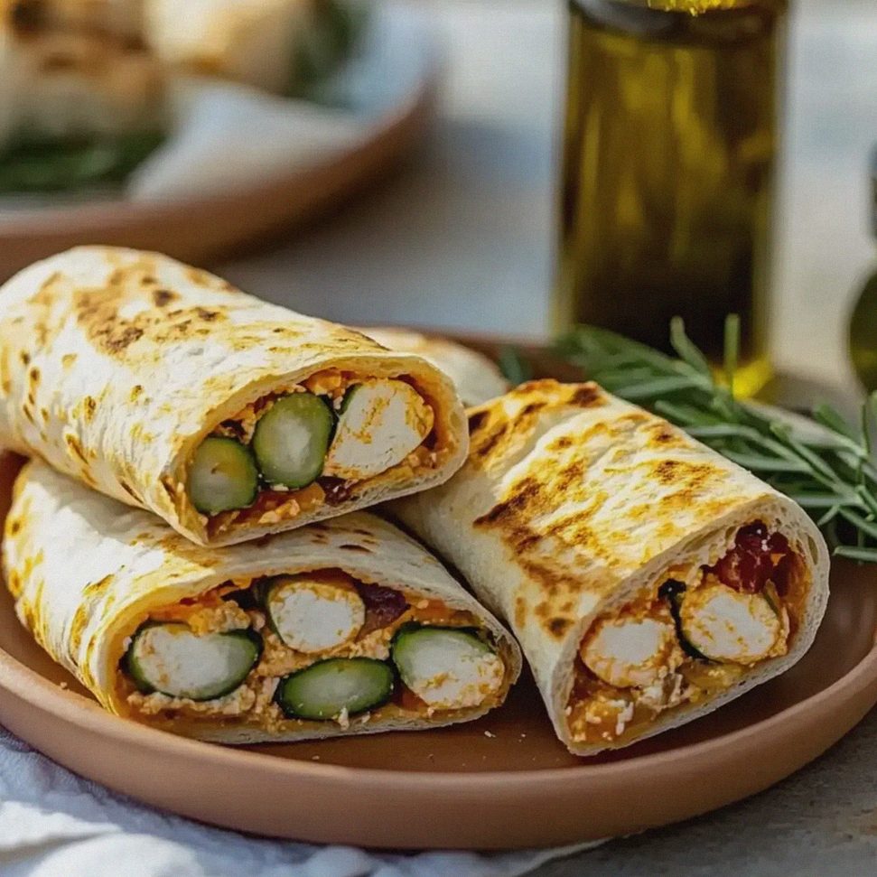 Honig-Senf-Hähnchen-Wrap für eine schnelle Mahlzeit – Schritt 1