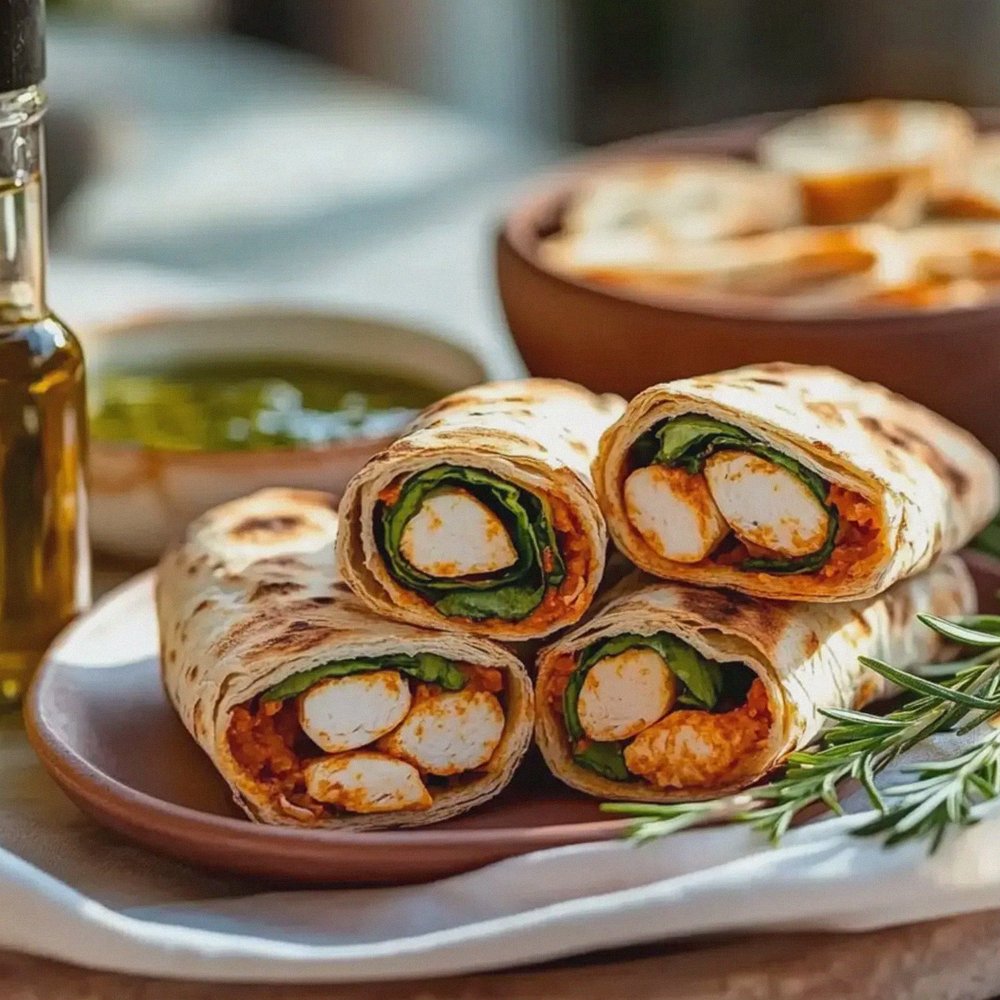 Honig-Senf-Hähnchen-Wrap für eine schnelle Mahlzeit – Schritt 2