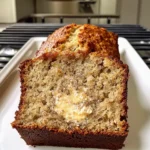Hüttenkäse Bananenbrot für gesundes Naschen