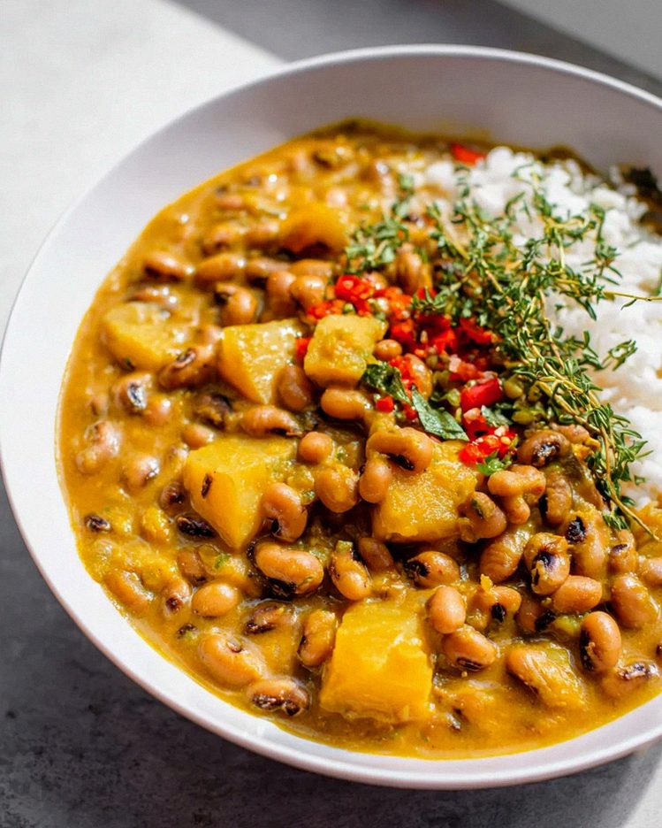 Jamaican Black Eyed Pea Curry: Würzig und vegan genießen! – Schritt 1