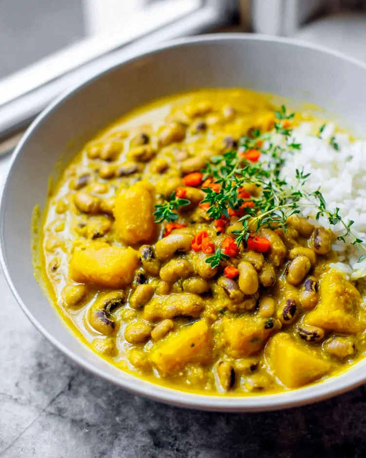 Jamaican Black Eyed Pea Curry: Würzig und vegan genießen! – Schritt 2
