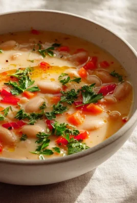 Jani Me Fasule: Traditionelle Albanische Weisse Bohnensuppe
