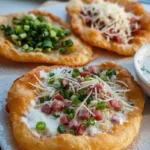 Knusprige Langos aus der Heißluftfritteuse