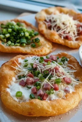 Knusprige Langos aus der Heißluftfritteuse