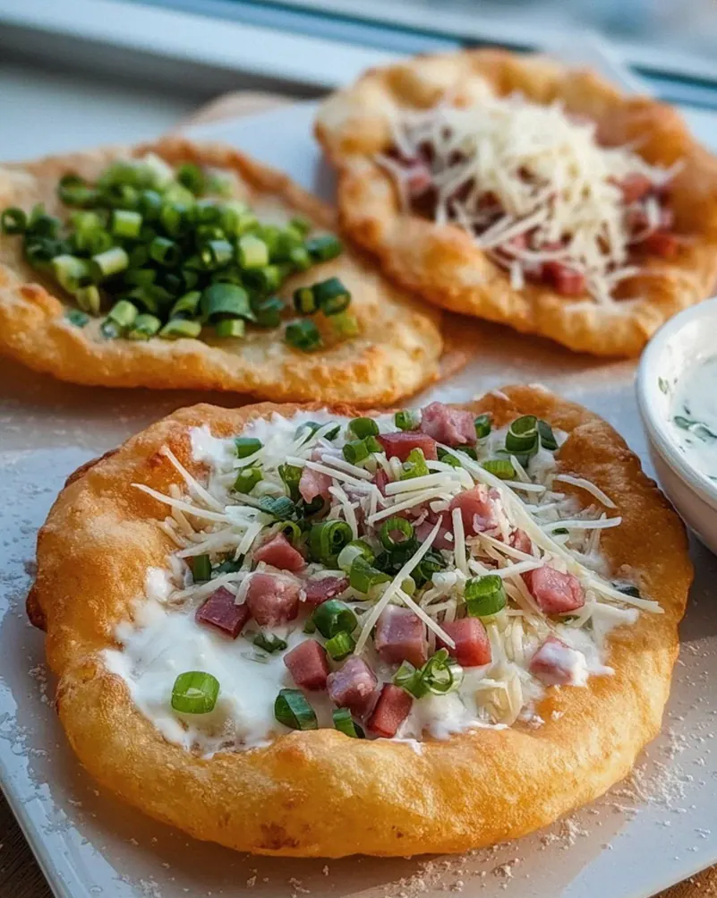 Knusprige Langos aus der Heißluftfritteuse – Schritt 1