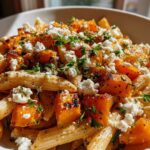 Kürbis Feta Pasta: Unglaublich lecker, schnell & einfach!