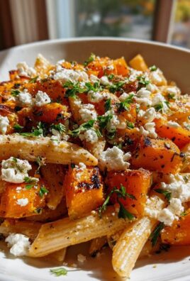 Kürbis Feta Pasta: Unglaublich lecker, schnell & einfach!
