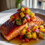 Lachs mit Mango Salsa Rezept: Schnell, frisch & gesund genießen