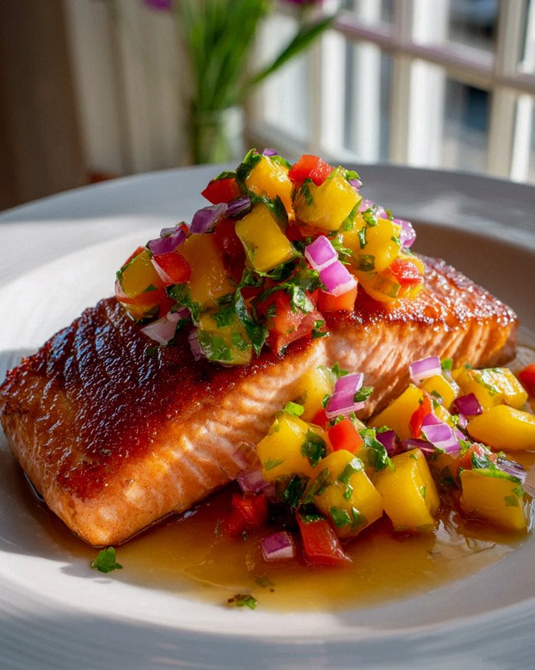 Lachs mit Mango Salsa Rezept: Schnell, frisch & gesund genießen – Schritt 1