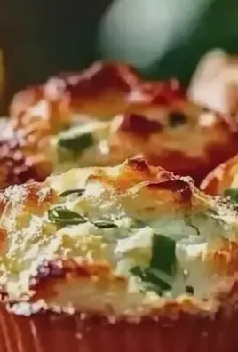 Muffins mit Feta Zucchini Paprika