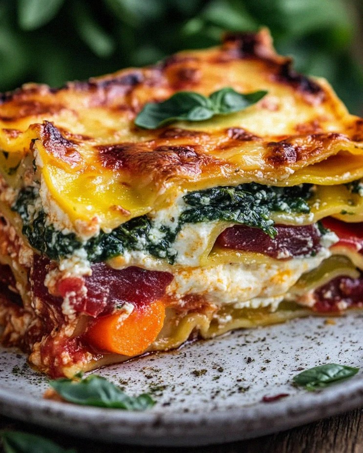 Regenbogen Lasagne – Schritt 1