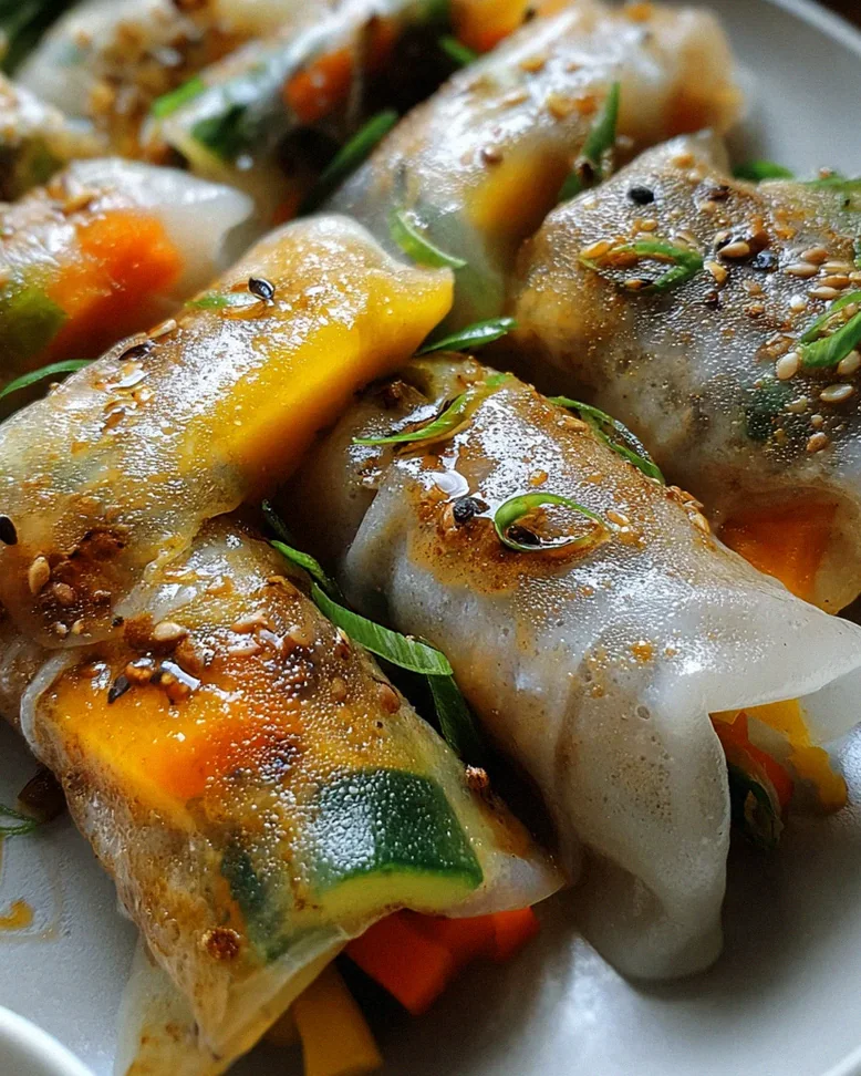 Reispapierknödel mit Gemüsefüllung – Schritt 1