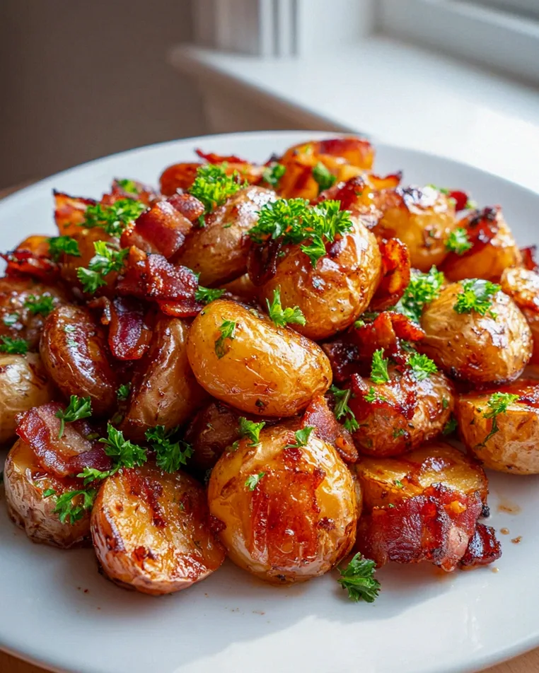 Rindfleisch Putenspeck & Honig-Ofenkartoffeln – Knusprig-süß Genuss! – Schritt 2