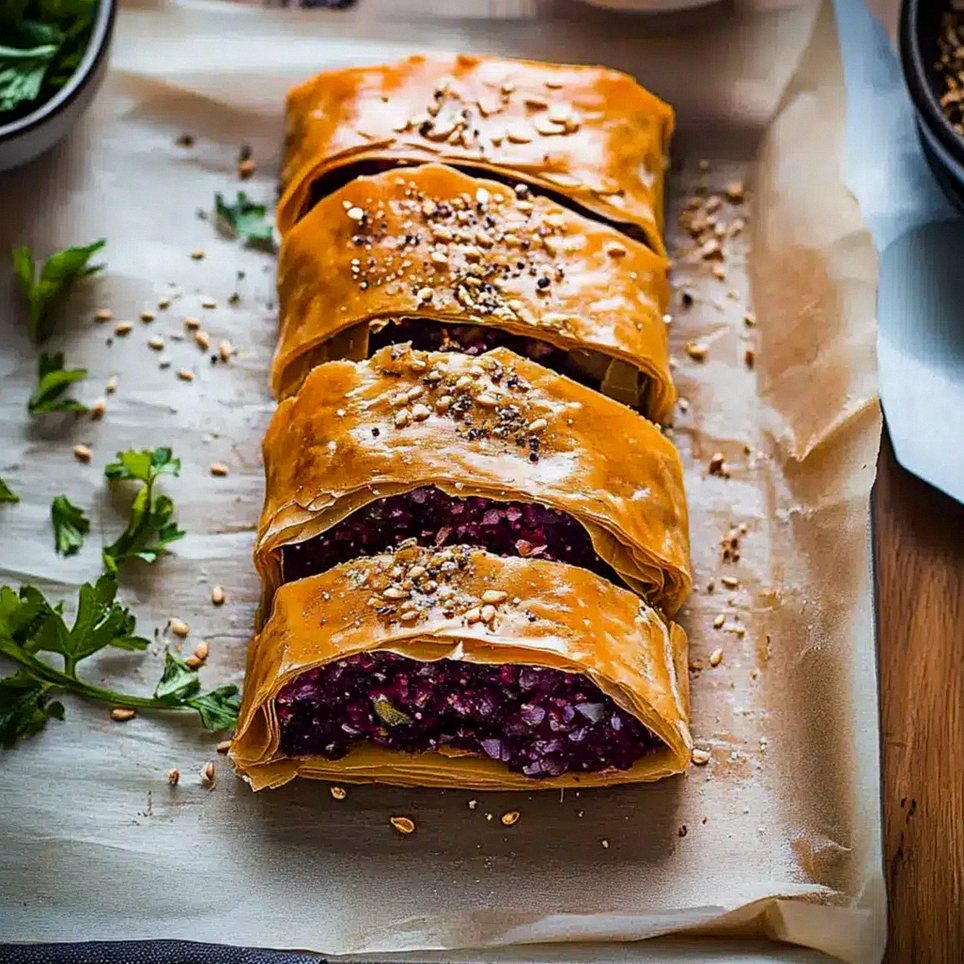 Rotkohlstrudel – Schritt 1