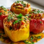Saftige Hähnchen-Paprika mit Tomatensauce – Einfach Lecker!