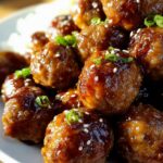 Saftige Hawaii-Teriyaki-Bällchen