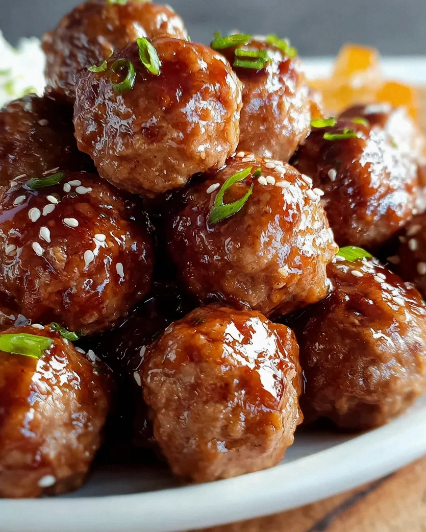 Saftige Hawaii-Teriyaki-Bällchen – Schritt 2