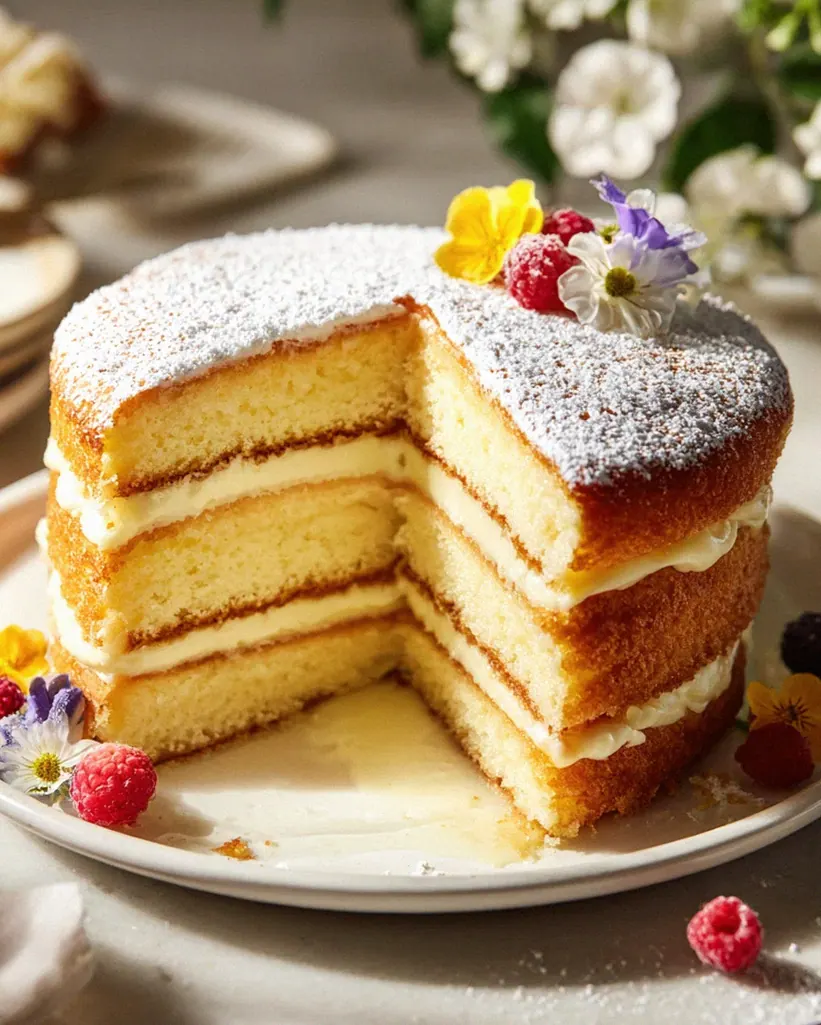Schichtiger französischer Butterkuchen mit cremiger Füllung – Schritt 1