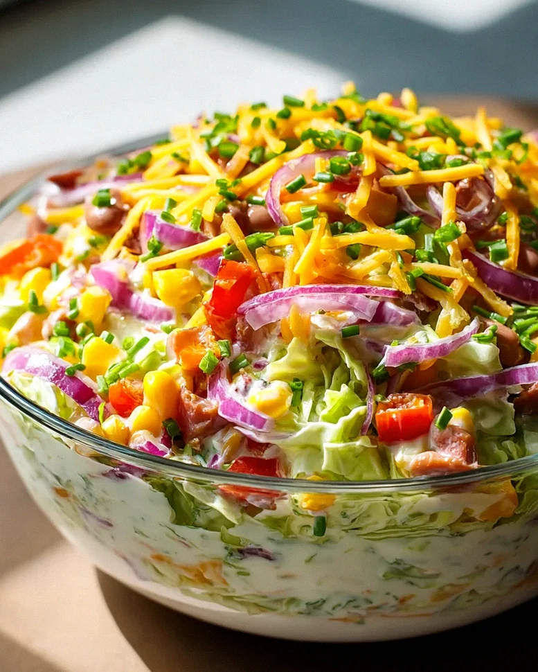 Über Nacht Salat Rezept: Einfach und lecker vorbereiten! – Schritt 2