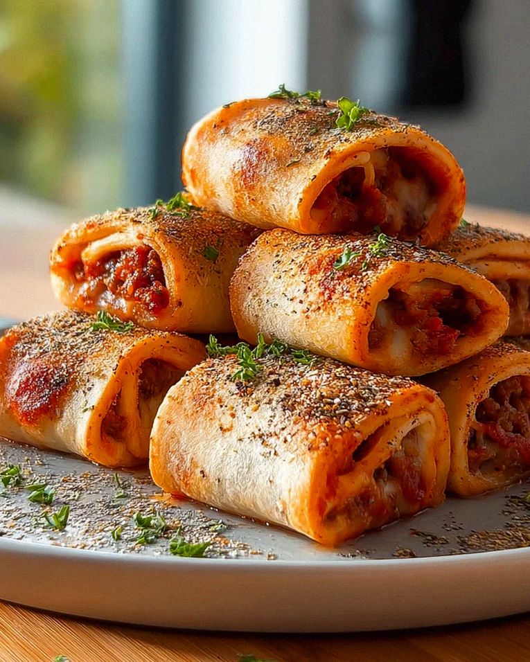 Unwiderstehliche High Protein Rind-Peperoni Pizzarollen – Schritt 1
